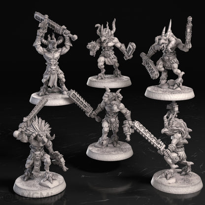 1K Hijos - Quetzl-gors - DMG Minis - Tabletop Wargaming Miniature Sci-Fi/Fantasy/Chaos/Daemon/Proxy