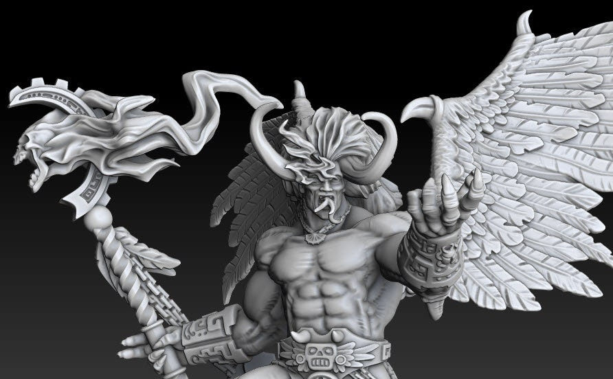 1K Hijos - Prime Magus Rojo - DMG Minis - Tabletop Wargaming Miniature Sci-Fi/Fantasy/Chaos/Daemon/Proxy