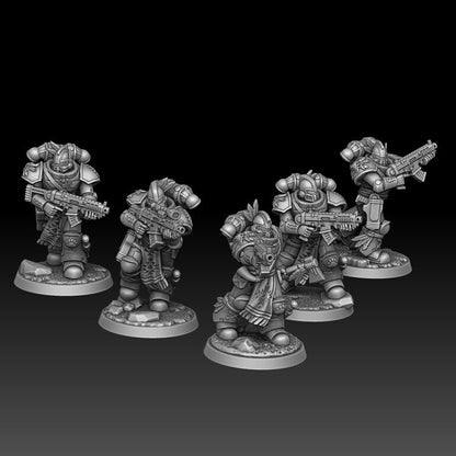 Standard Soldiers - DMG Minis - Tabletop Wargaming Miniature Sci-Fi/Fantasy/Chaos/Daemon/Proxy