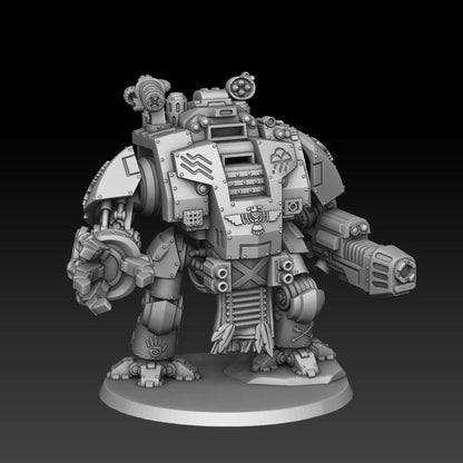 Guardians of the Path - Mech Warrior - DMG Minis - Tabletop Wargaming Miniature Sci-Fi/Fantasy/Chaos/Daemon/Proxy