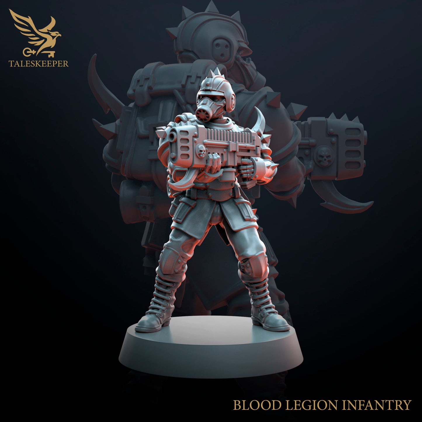 Blood Legion Infantry - Proxies / Cultists - by TalesKeeper - Tabletop Wargaming Miniature Sci-Fi Fantasy Proxy