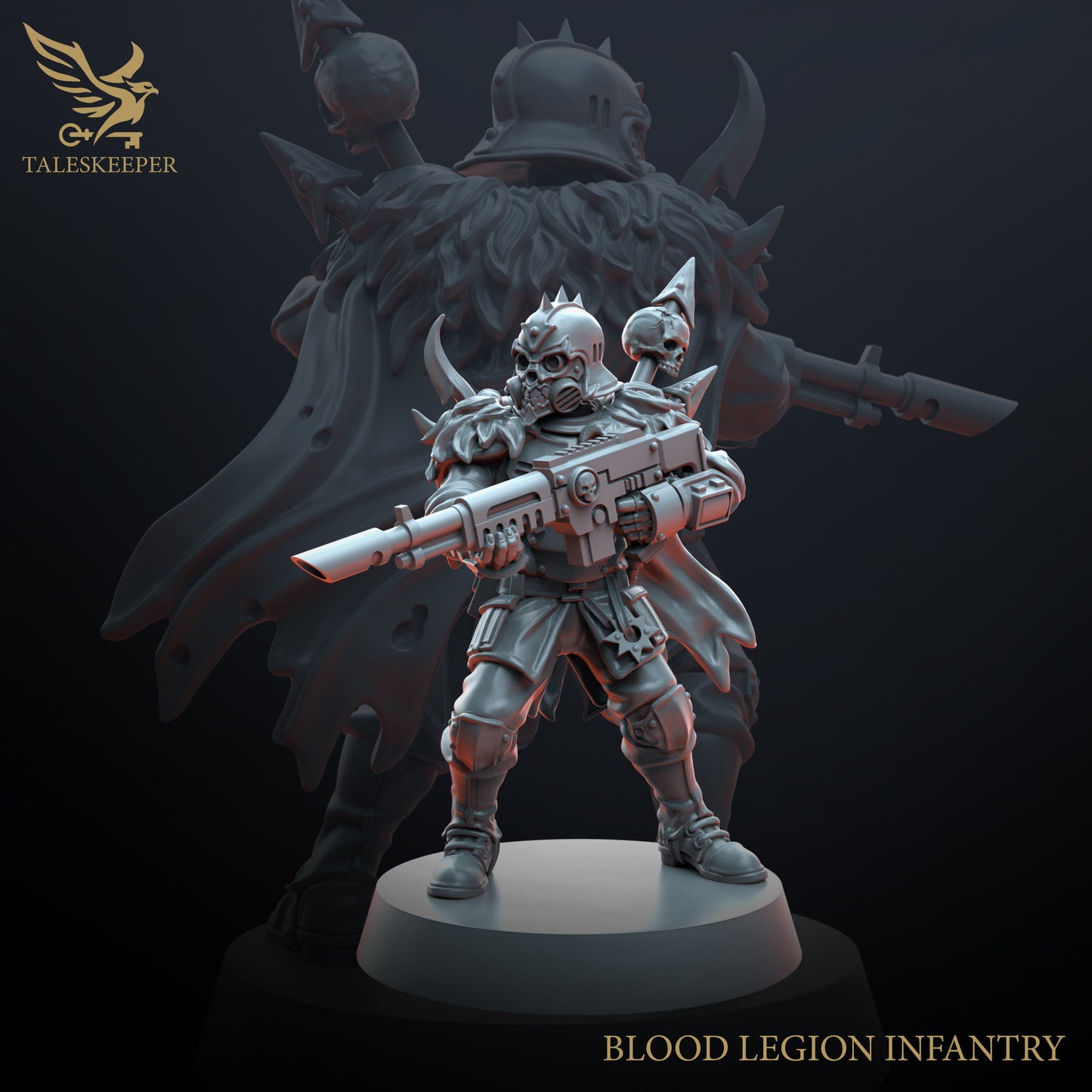 Blood Legion Infantry - Proxies / Cultists - by TalesKeeper - Tabletop Wargaming Miniature Sci-Fi Fantasy Proxy