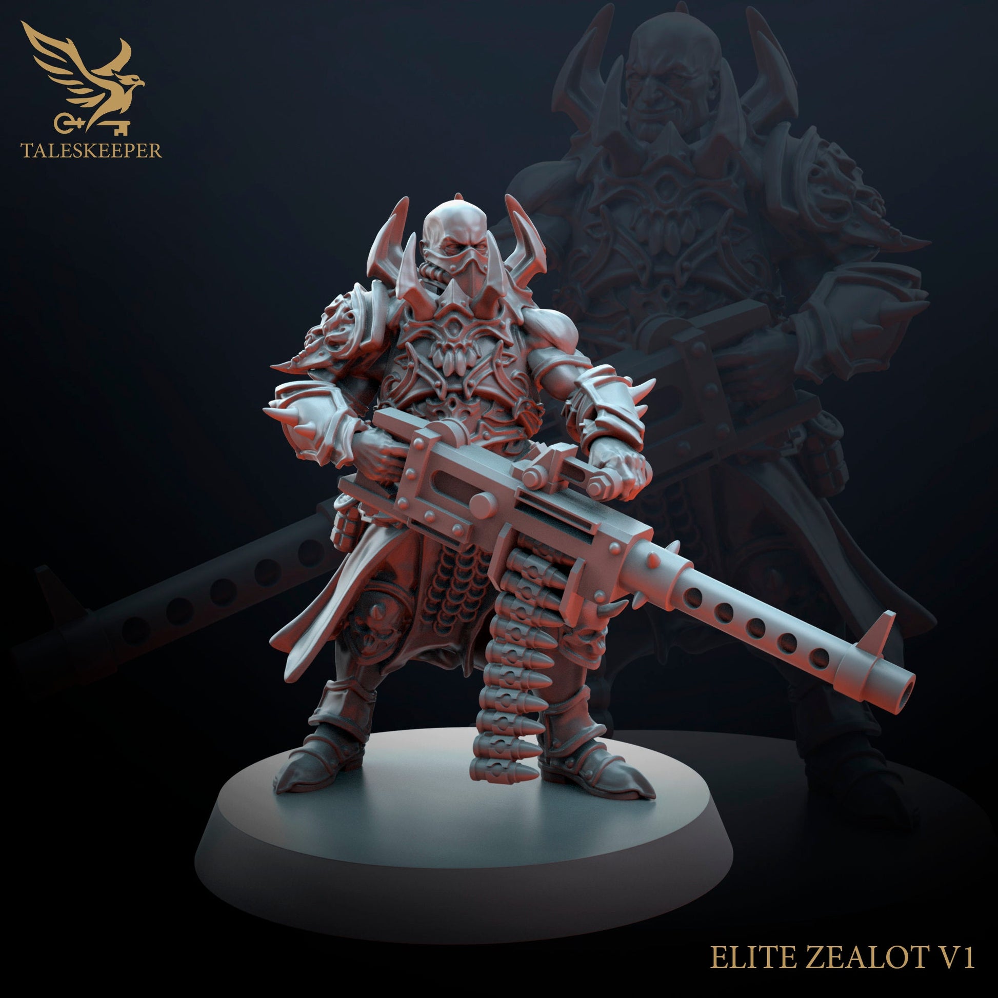 Dark Zealot Elites - Proxies / Cultists - by TalesKeeper - Tabletop Wargaming Miniature Sci-Fi/Fantasy/Daemon/Proxy