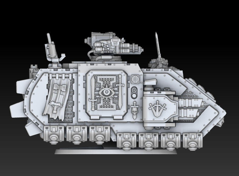 Silver Wardens - Grav Tank/Troop Carrier - DMG Minis - Tabletop Wargaming Miniature Sci-Fi/Proxy