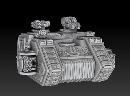 Silver Wardens - Grav Tank/Troop Carrier - DMG Minis - Tabletop Wargaming Miniature Sci-Fi/Proxy