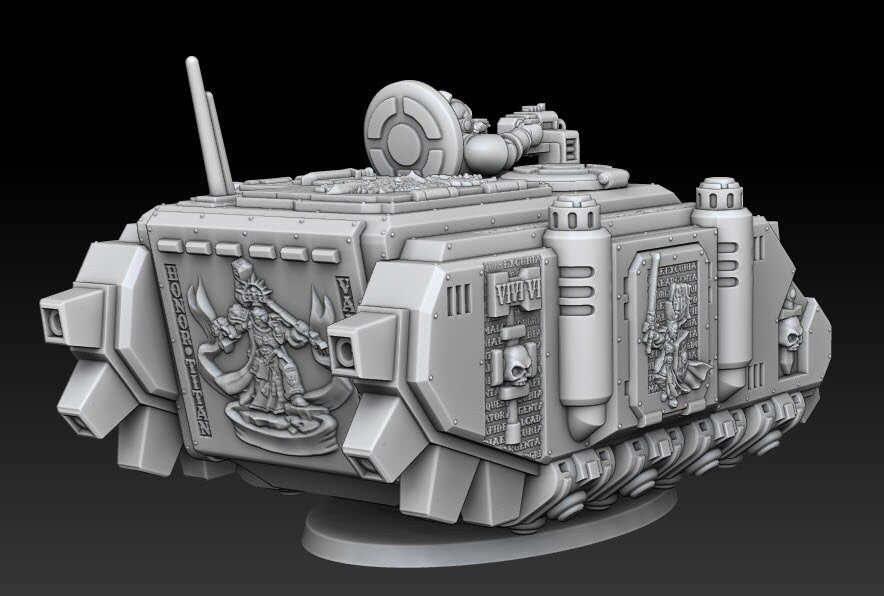 Silver Wardens - Ferox Grav Transport - DMG Minis - Tabletop Wargaming Miniature Sci-Fi/Tank/Proxy