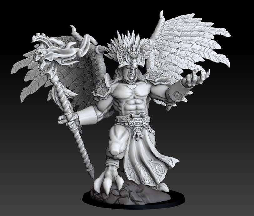 1K Hijos - Prime Magus Rojo - DMG Minis - Tabletop Wargaming Miniature Sci-Fi/Fantasy/Chaos/Daemon/Proxy