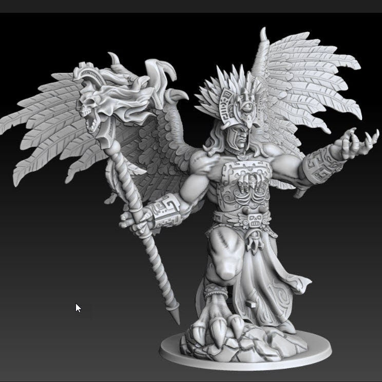 1K Hijos - Prime Magus Rojo - DMG Minis - Tabletop Wargaming Miniature Sci-Fi/Fantasy/Chaos/Daemon/Proxy