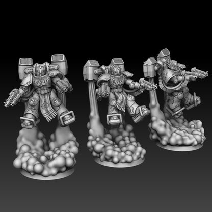 Guardians of the Path - Swoop Troops - DMG Minis - Tabletop Wargaming Miniature Sci-Fi/Fantasy/Chaos/Daemon/Proxy