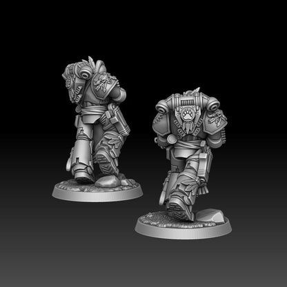 Standard Soldiers - DMG Minis - Tabletop Wargaming Miniature Sci-Fi/Fantasy/Chaos/Daemon/Proxy