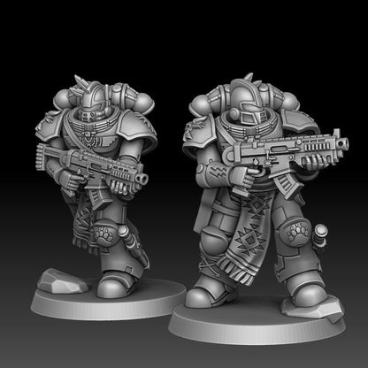 Standard Soldiers - DMG Minis - Tabletop Wargaming Miniature Sci-Fi/Fantasy/Chaos/Daemon/Proxy