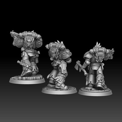 Standard Soldiers - DMG Minis - Tabletop Wargaming Miniature Sci-Fi/Fantasy/Chaos/Daemon/Proxy