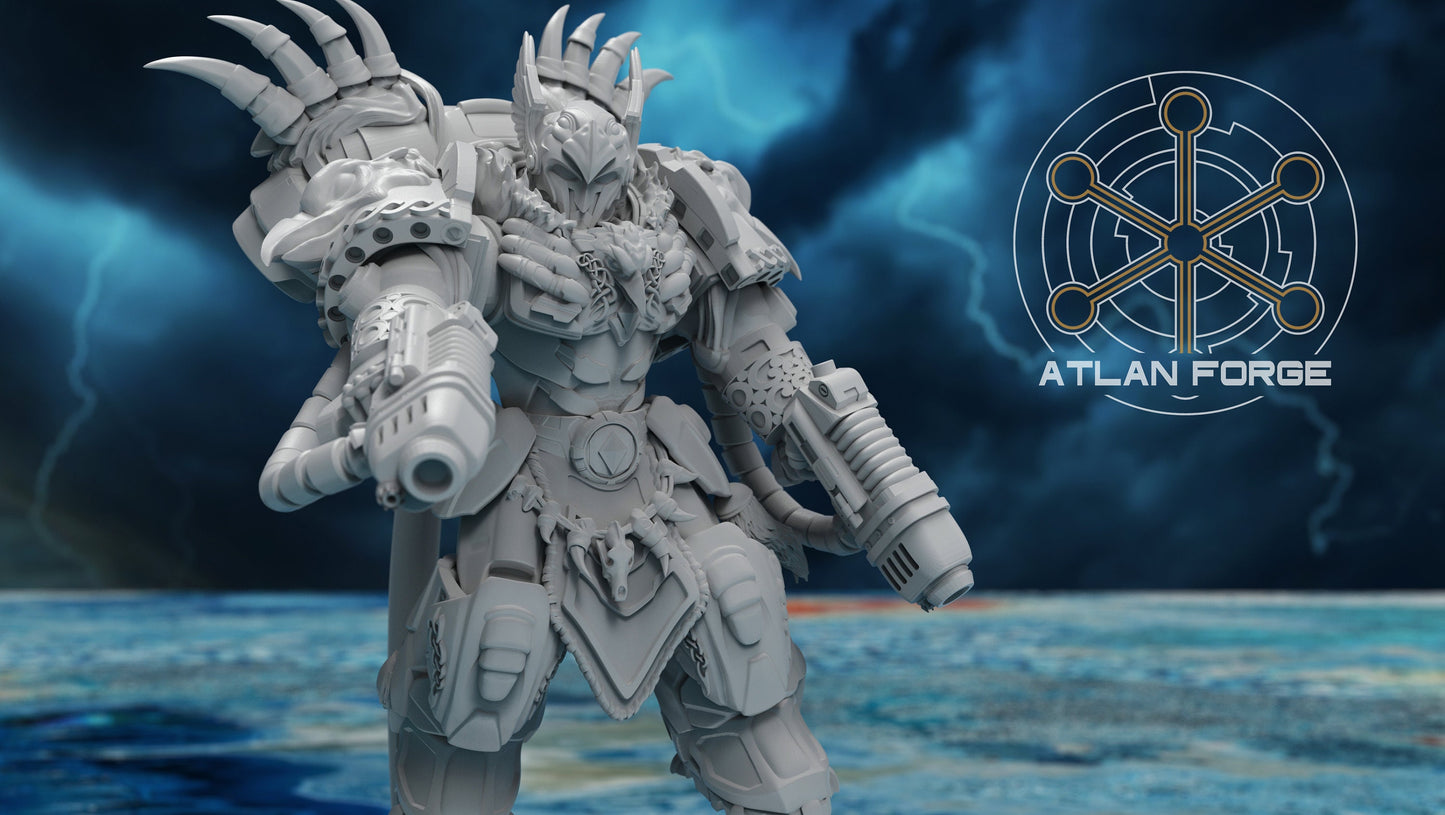 Asgardian Storm Aegis - Atlan Forge - Tabletop Wargaming Miniature Sci-Fi/Proxy/Modular