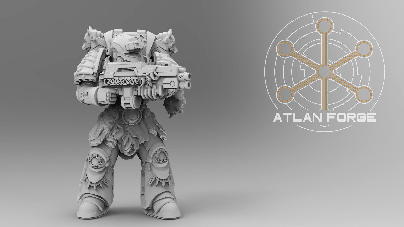 Asgardian Rangers - Atlan Forge - Tabletop Wargaming Miniature Sci-Fi Proxy Modular