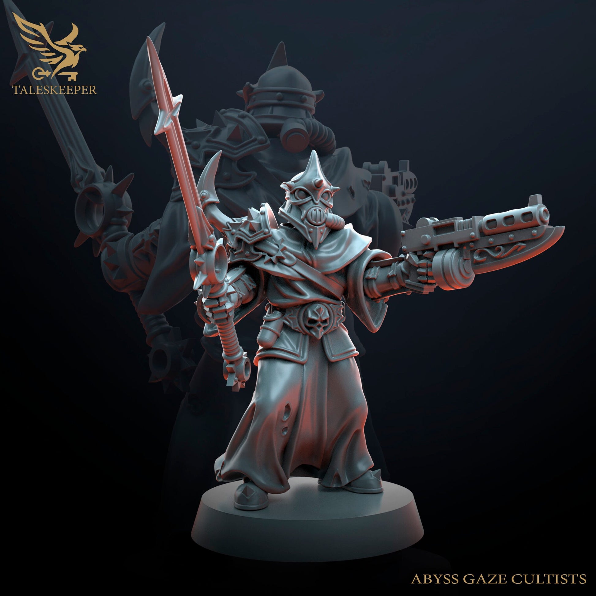 Cult of Abyss Gaze - Proxies / Cultists / Modular - by TalesKeeper - Tabletop Wargaming Miniature Sci-Fi Fantasy Daemon Proxy