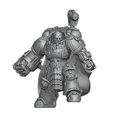 Sunforged Legion - Prime Aegis Commander - DMS Minis - Tabletop Wargaming Miniature Sci-Fi/Proxy/OPR