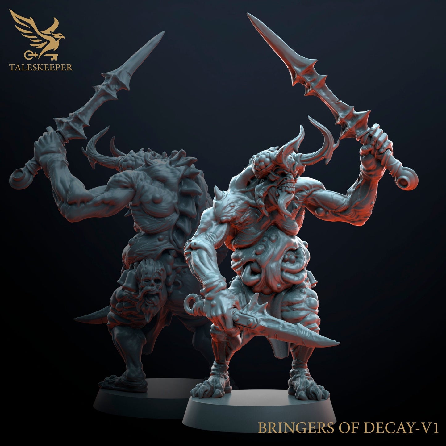 Bringers of Decay - Proxies / Daemonic - by TalesKeeper - Tabletop Wargaming Miniature Sci-Fi Fantasy Daemon Proxy