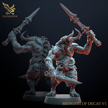 Bringers of Decay - Proxies / Daemonic - by TalesKeeper - Tabletop Wargaming Miniature Sci-Fi Fantasy Daemon Proxy