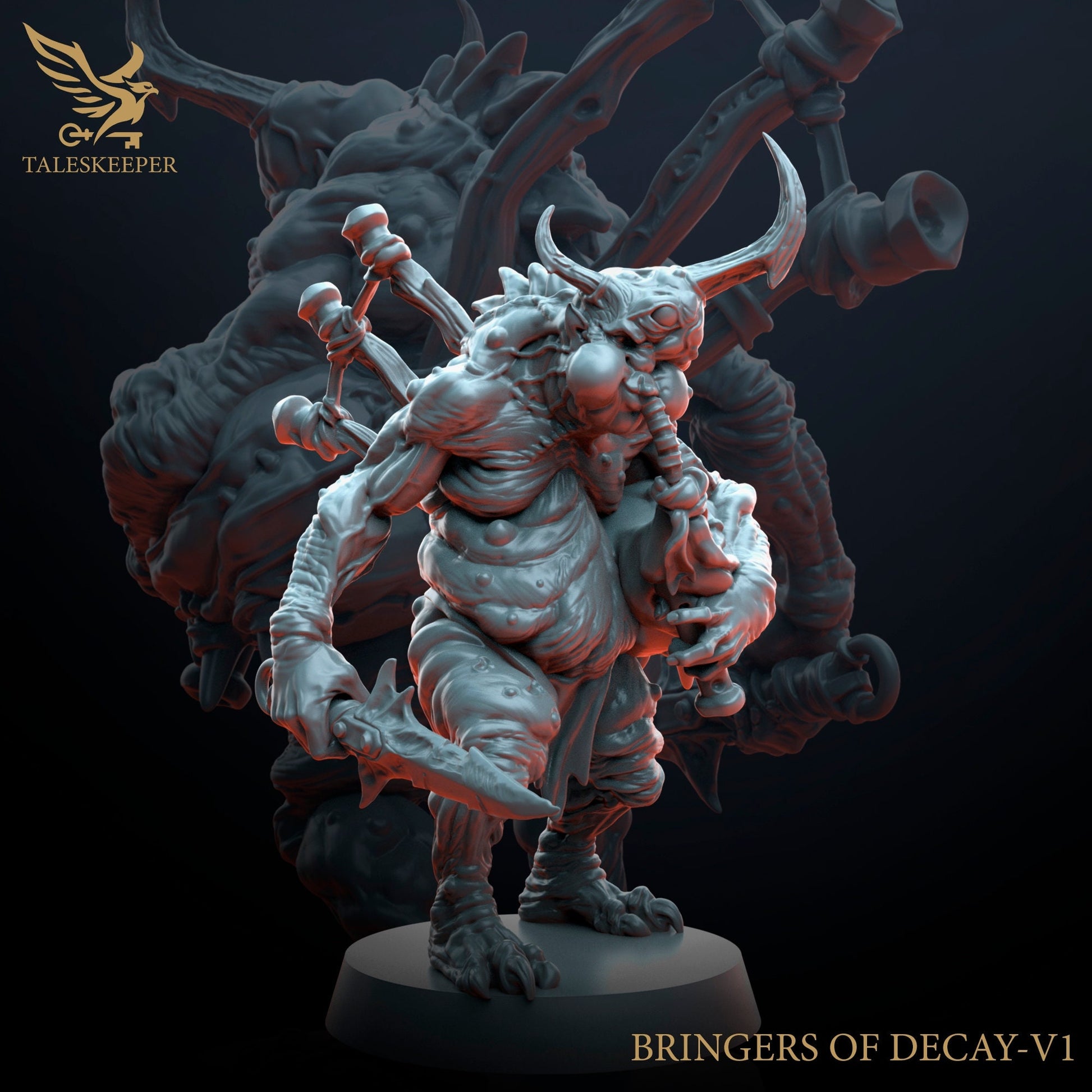 Bringers of Decay - Proxies / Daemonic - by TalesKeeper - Tabletop Wargaming Miniature Sci-Fi Fantasy Daemon Proxy