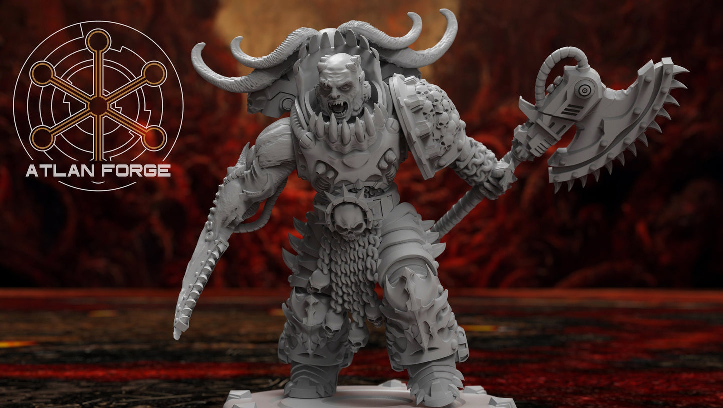 Champions of Hades - Atlan Forge - Tabletop Wargaming Miniature Sci-Fi/Chaos/Daemon/Proxy/Modular