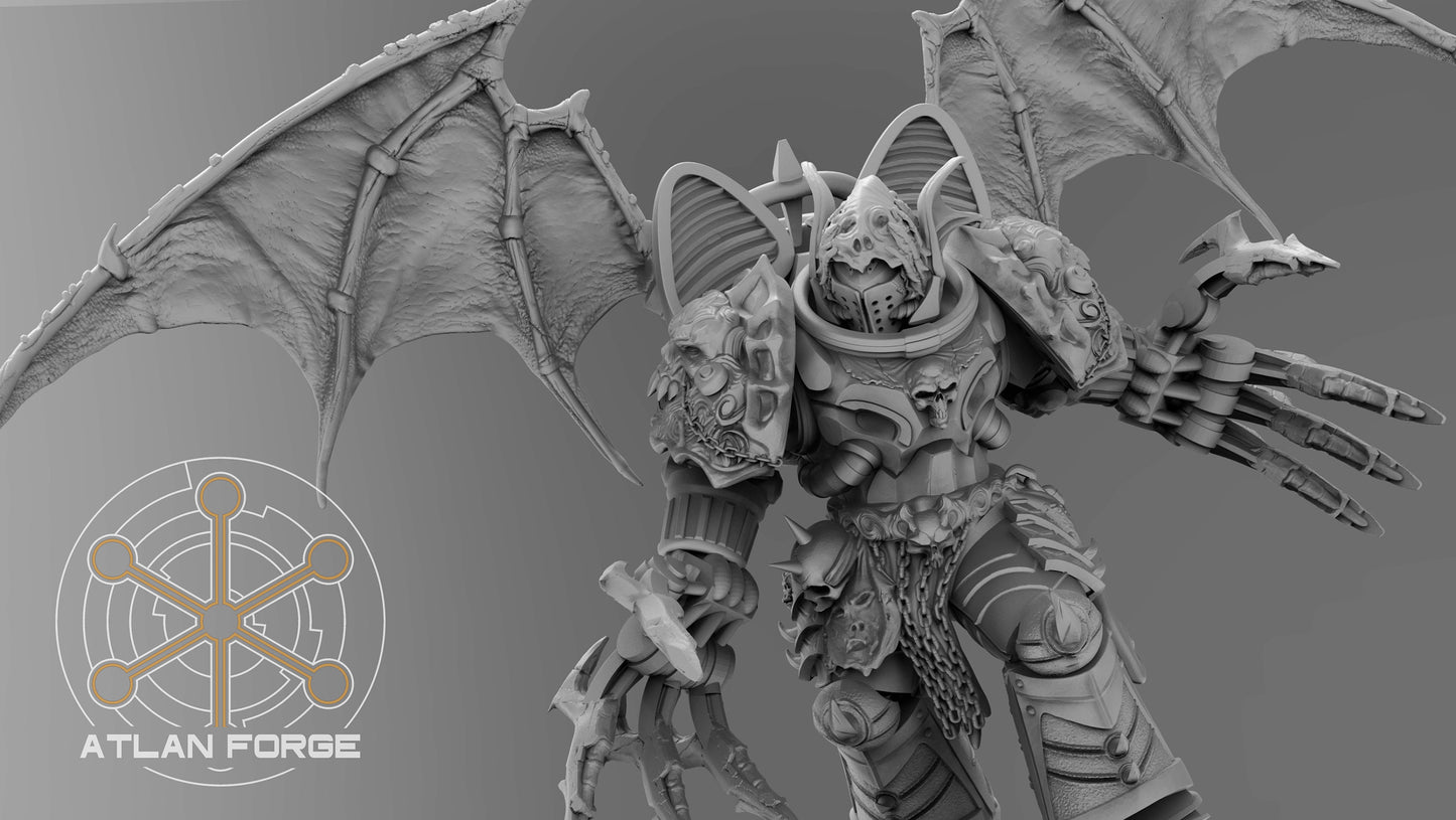 Nekramoroi Spiridus (Devil's Messengers) - Vampire Knights - Atlan Forge - Tabletop Wargaming Miniature Sci-Fi/Chaos/Daemon/Proxy/Modular