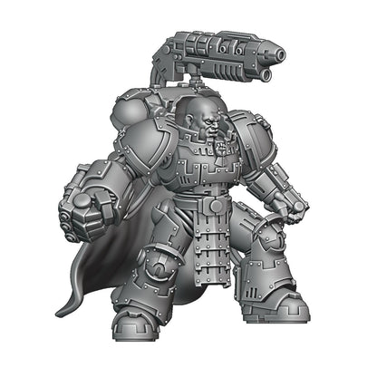 Sunforged Legion - Prime Aegis Commander - DMS Minis - Tabletop Wargaming Miniature Sci-Fi/Proxy/OPR