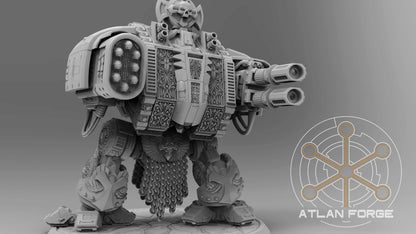 Templar Crusader Dreadnought - Atlan Forge - Tabletop Wargaming Miniature Sci-Fi/Proxy/Modular