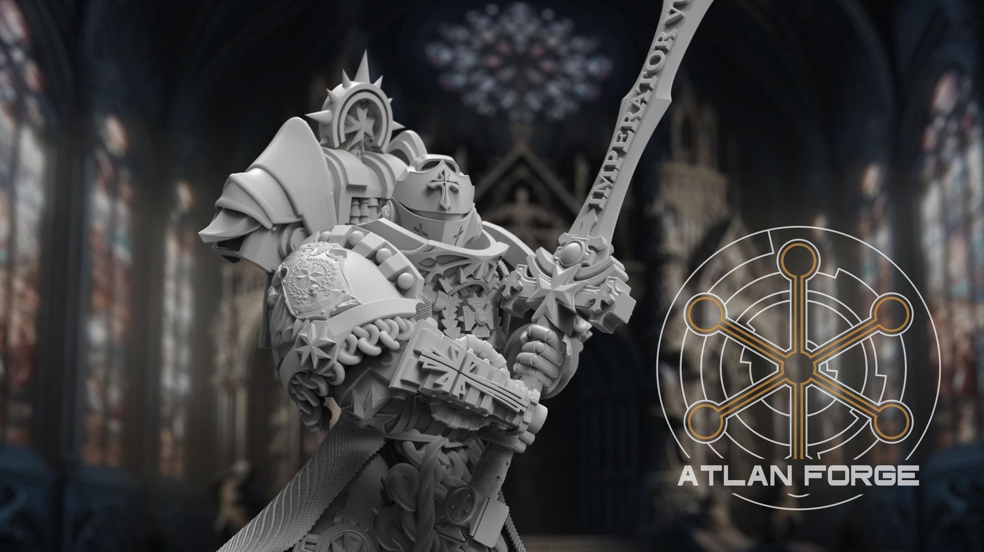 Templar Paladins - Atlan Forge - Tabletop Wargaming Miniature Sci-Fi/Proxy/Modular