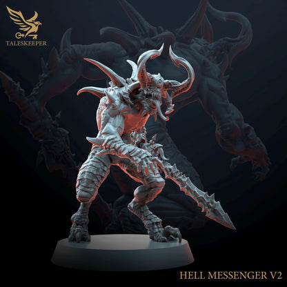 NEW! Hell Messengers - Proxies / Daemons / Blood - by TalesKeeper - Tabletop Wargaming Miniature Sci-Fi Fantasy Daemon Proxy 32mm