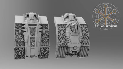 Templar Crusader Dreadnought - Atlan Forge - Tabletop Wargaming Miniature Sci-Fi/Proxy/Modular