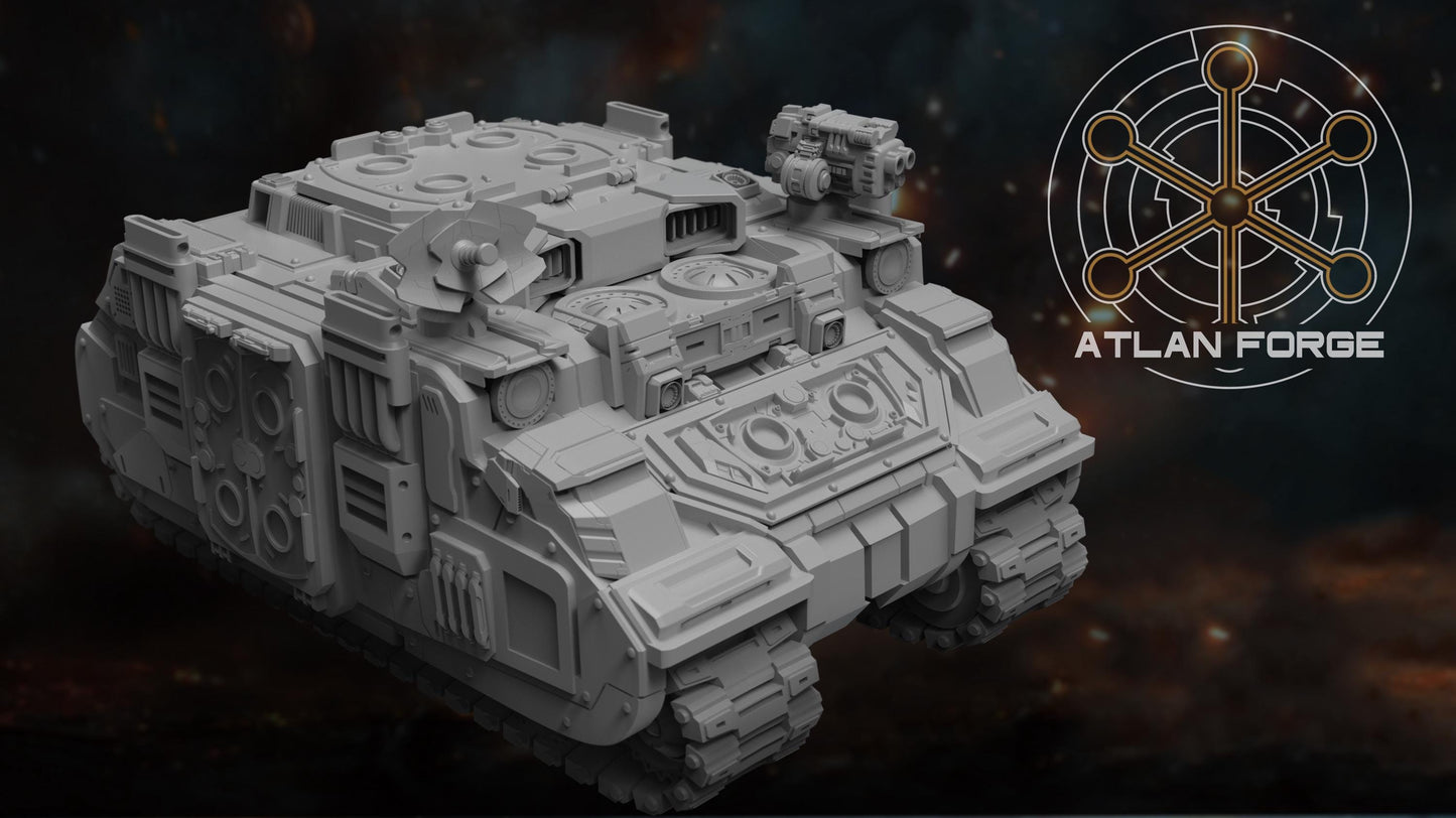 Arctodus Missile Vehicle - Atlan Forge - Tabletop Wargaming Miniature Sci-Fi Proxy Modular