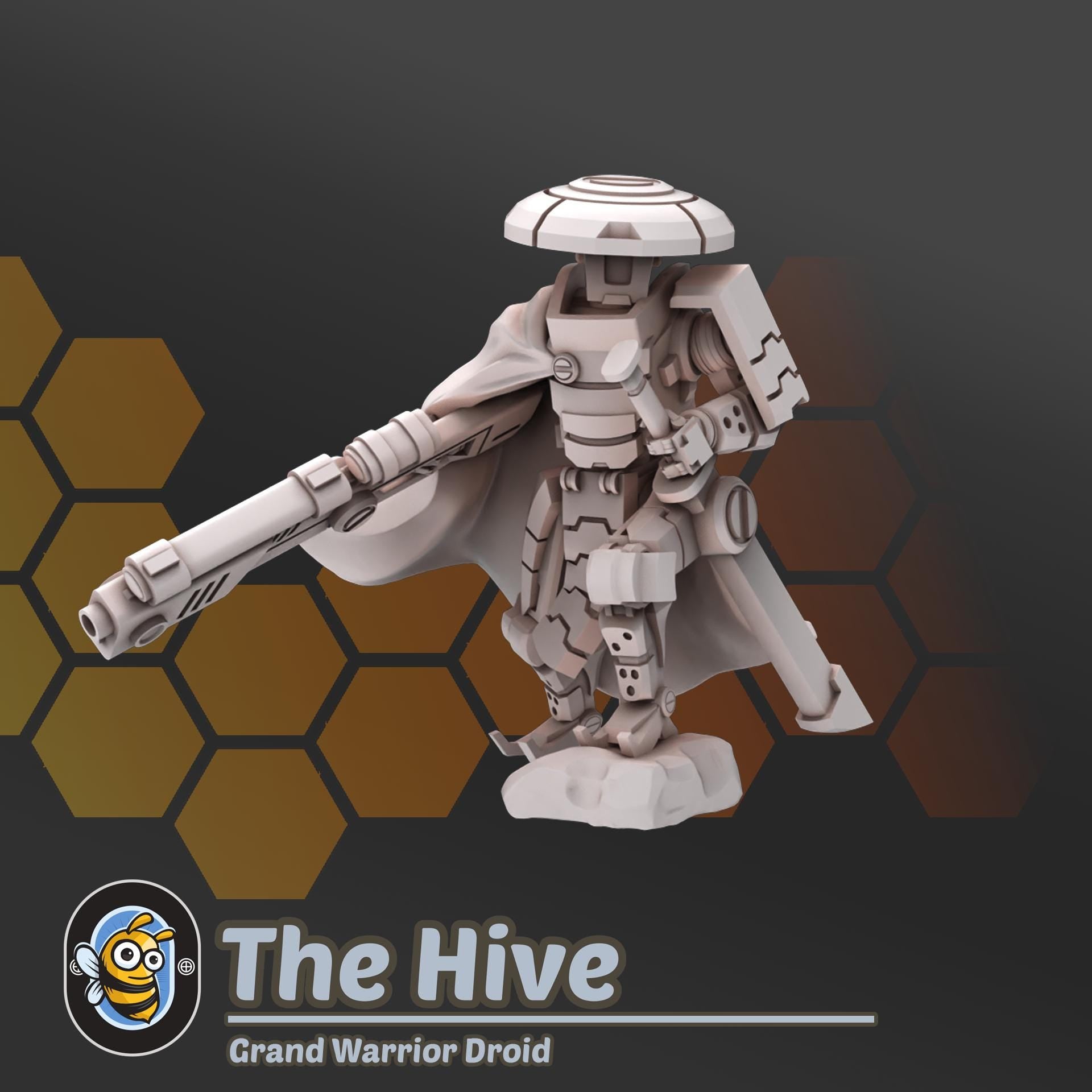 Grand Warrior - Hivemind Minis - Tabletop Wargaming Miniature Sci-Fi/Tank/Proxy