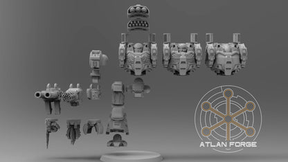 NEW! Velox Pattern Dreadnought - Atlan Forge - Tabletop Wargaming Miniature Sci-Fi/Proxy/Modular