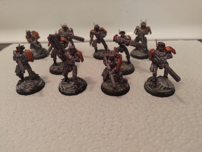 Warrior Droids (x10) - Hivemind Minis - Tabletop Wargaming Miniature Sci-Fi/Tank/Proxy