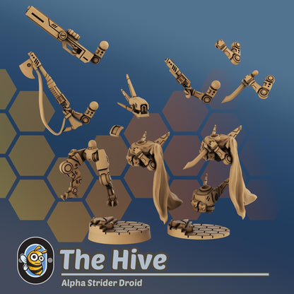 Strider Hounds (x10) - Hivemind Minis - Tabletop Wargaming Miniature Sci-Fi/Tank/Proxy