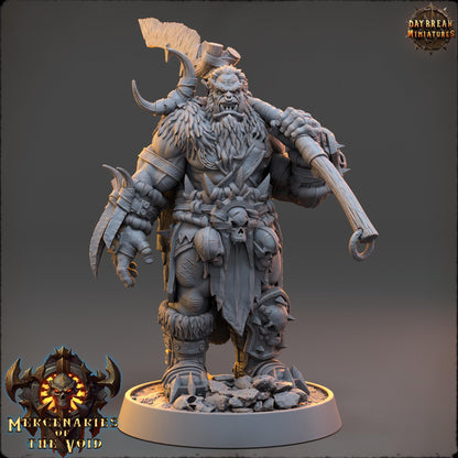 Orc Warband - Mercenaries of the Void | Daybreak Miniatures | Tabletop Wargaming Miniature Grim-Dark Sci-Fi Proxy