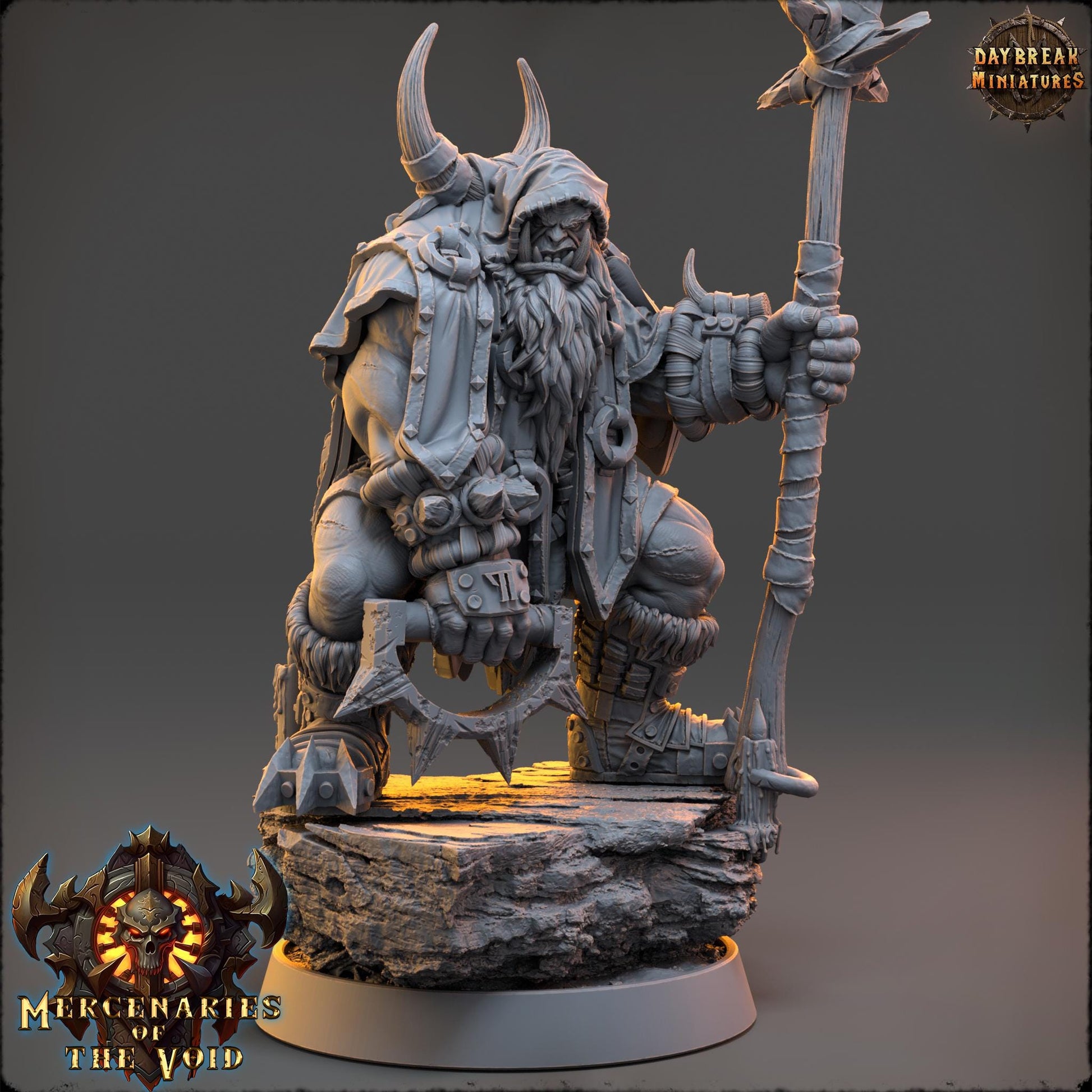 Orc Warband - Mercenaries of the Void | Daybreak Miniatures | Tabletop Wargaming Miniature Grim-Dark Sci-Fi Proxy