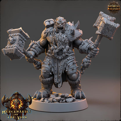 Orc Warband - Mercenaries of the Void | Daybreak Miniatures | Tabletop Wargaming Miniature Grim-Dark Sci-Fi Proxy