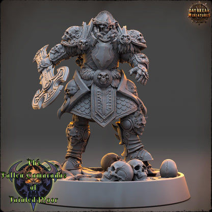 Undead Warband | The Fallen Camaradas of Tainted Moor | Daybreak Miniatures | Tabletop Wargaming Miniature Grim-Dark Sci-Fi Proxy