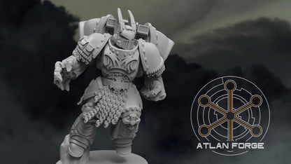 Templar Knight Warhawks - Atlan Forge - Tabletop Wargaming Miniature Sci-Fi Proxy Modular