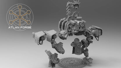 Wai Toa Wandering Ancestors Dreadnought - Atlan Forge - Tabletop Wargaming Miniature Sci-Fi/Proxy/Modular