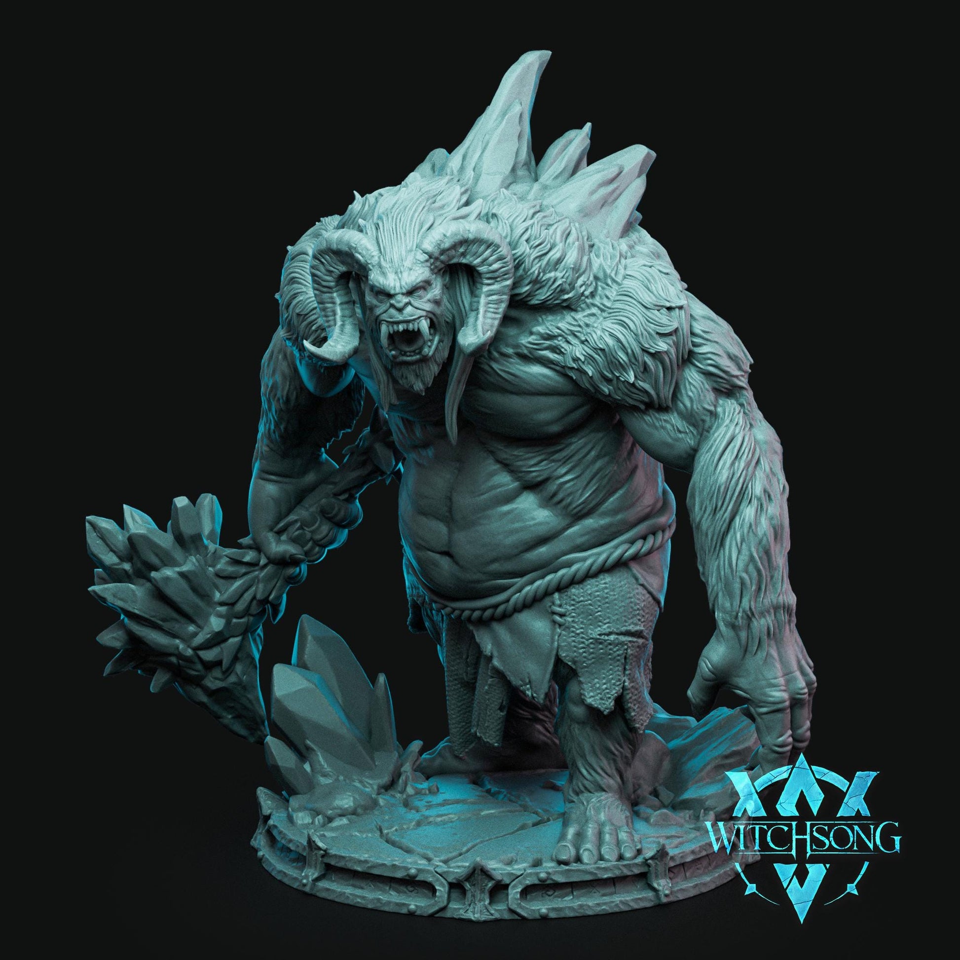 Dreadfrost Yeti by Witchsong Miniatures - RPG | DnD