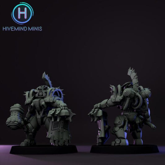 Droidkyn Machines Vengeance - Hivemind Minis - Tabletop Wargaming Miniature Sci-Fi/Proxy/Dwarves