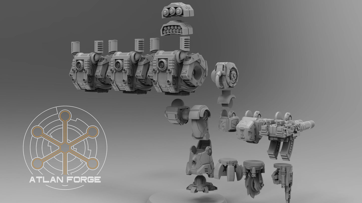 NEW! Velox Pattern Dreadnought - Atlan Forge - Tabletop Wargaming Miniature Sci-Fi/Proxy/Modular