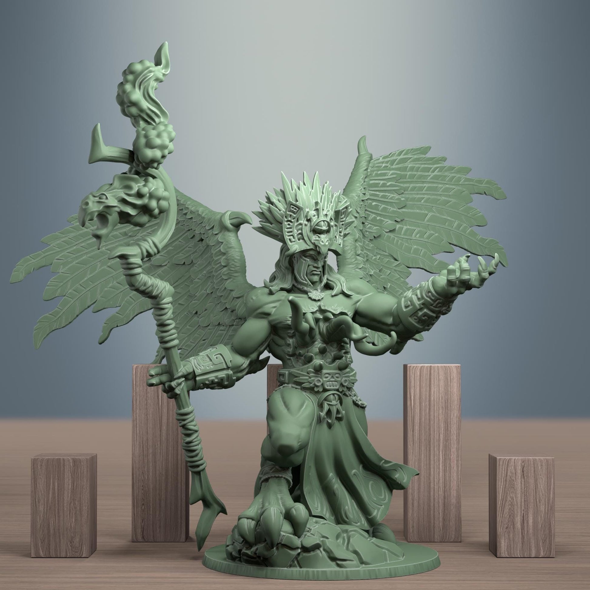 1K Hijos - Prime Magus Rojo - DMG Minis - Tabletop Wargaming Miniature Sci-Fi/Fantasy/Chaos/Daemon/Proxy