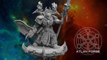 Aegyptus Arcane Master - Atlan Forge - Tabletop Wargaming Miniature Sci-Fi Chaos Daemon Proxy Modular