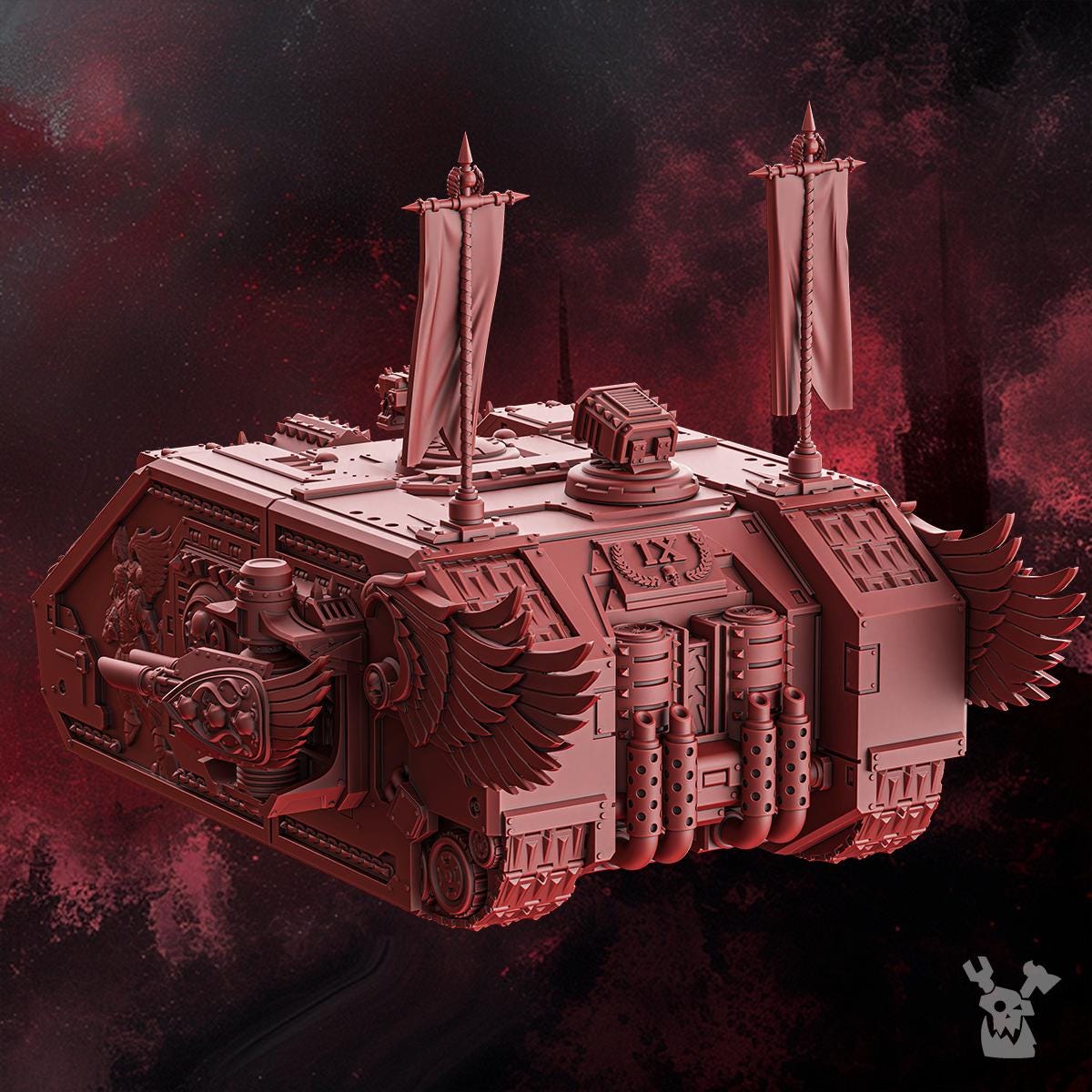 ASV Tank • Crimson Wings • DakkaDakka.store • Tabletop Wargaming Miniature Grim-Dark Sci-Fi Proxy