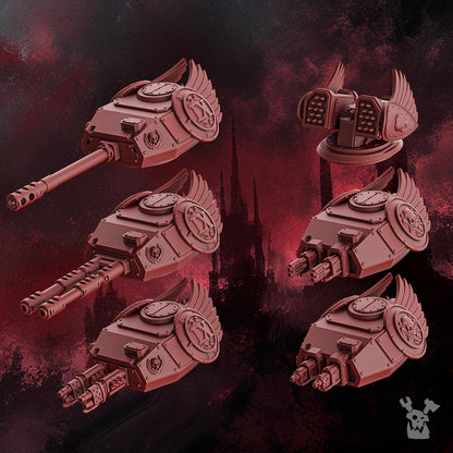 APC Utility Tank • Crimson Wings • DakkaDakka.store • Tabletop Wargaming Miniature Grim-Dark Sci-Fi Proxy