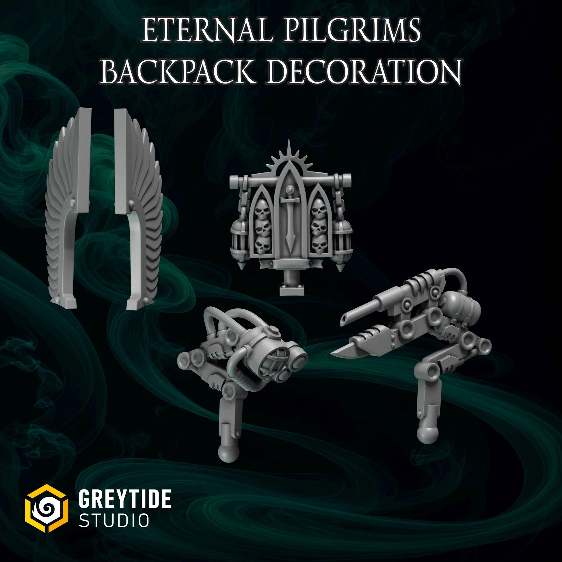 Eternal Pilgrims Termi Pack | Greytide Studios | Tabletop Wargaming Miniature Grim-Dark Sci-Fi Proxy