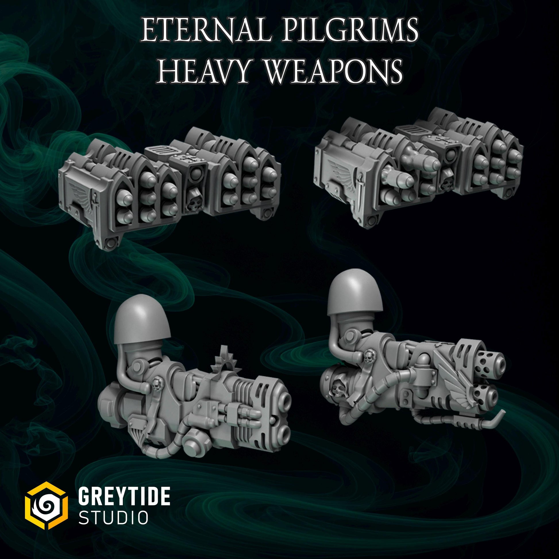 Eternal Pilgrims Termi Pack | Greytide Studios | Tabletop Wargaming Miniature Grim-Dark Sci-Fi Proxy